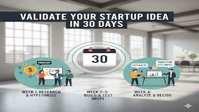 How to Validate Your Startup Idea in 30 Days